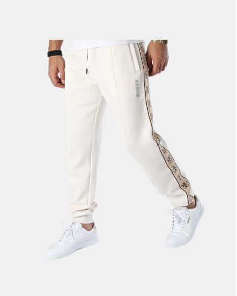 Pantalones Largos Chándal Hombre GUESS Blanco Z2YB09KB3P2