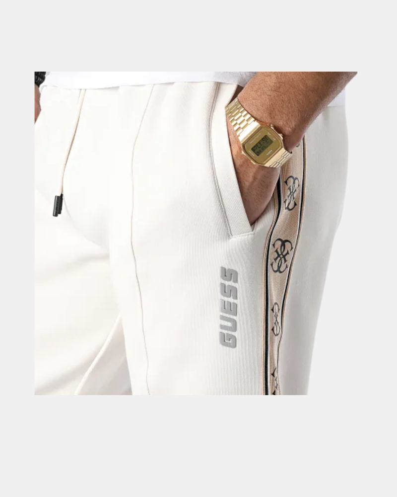 Calças de treino compridas para homem GUESS Branco Z2YB09KB3P2