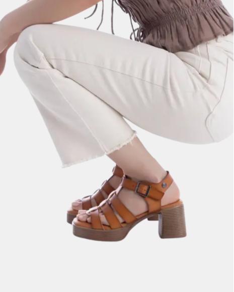 Sandalias Abiertas Mujer REFRESH Marrón 175095