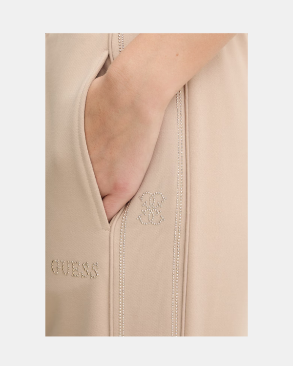 Calças Compridas Mulher GUESS Bege V5BB23 KCX22