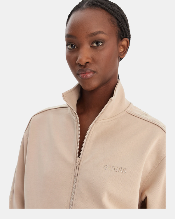 Sudaderas Manga larga Mujer GUESS Beige V5BQ15KCX22
