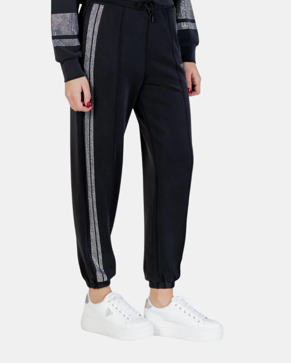 Calças Compridas Mulher GUESS Pretas V6RB01KCAY2