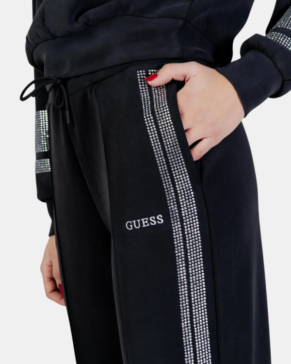 Calças Compridas Mulher GUESS Pretas V6RB01KCAY2
