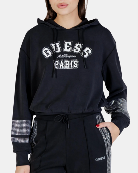 Sudaderas Manga larga Mujer GUESS Negro V6RQ02 KCAY2