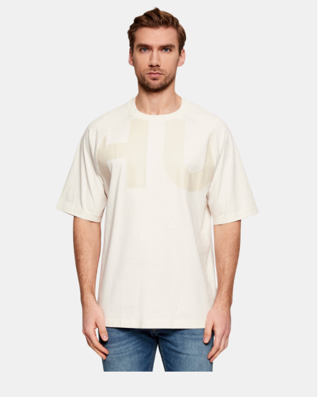 Camisetas Manga corta Hombre HUGO Blanco 50552485 NALFTEE