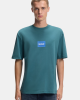 Camisetas de manga curta para homem HUGO Azul 50554382 NAYONIX