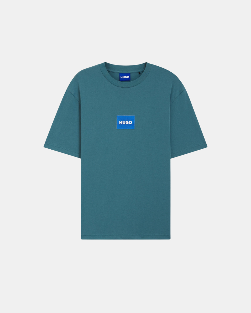 Camisetas de manga curta para homem HUGO Azul 50554382 NAYONIX
