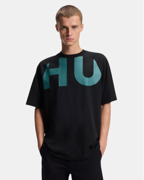Camisetas Manga corta Hombre HUGO Negro 50552485 NALFTEE