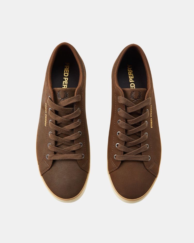 Zapatillas Bajas Hombre FRED PERRY Marrón B1330 BASELINE TUMBLED