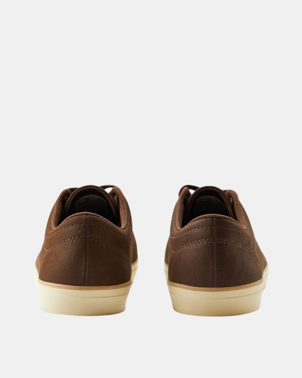 Zapatillas Bajas Hombre FRED PERRY Marrón B1330 BASELINE TUMBLED