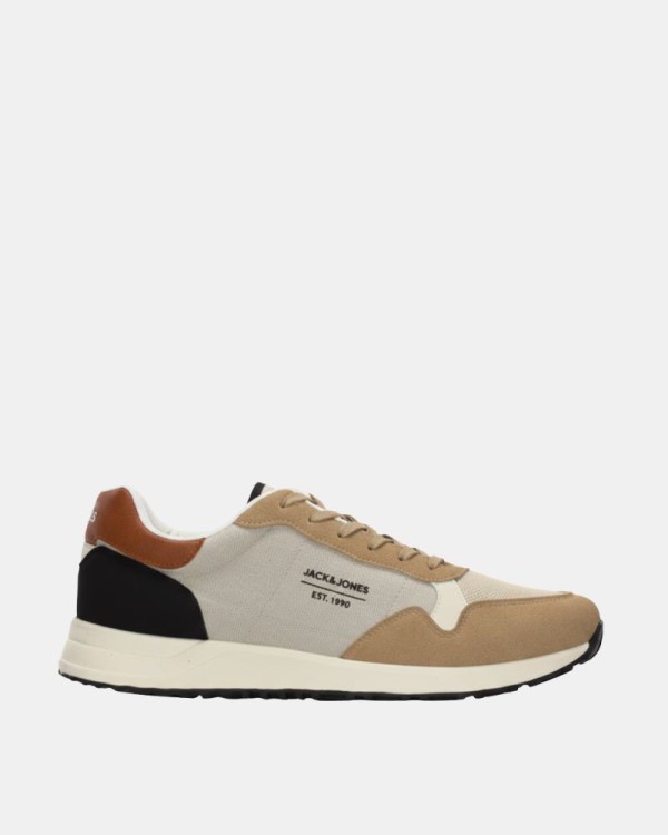 Zapatillas Bajas Hombre JACK AND JONES Beige 12280574 BEECH