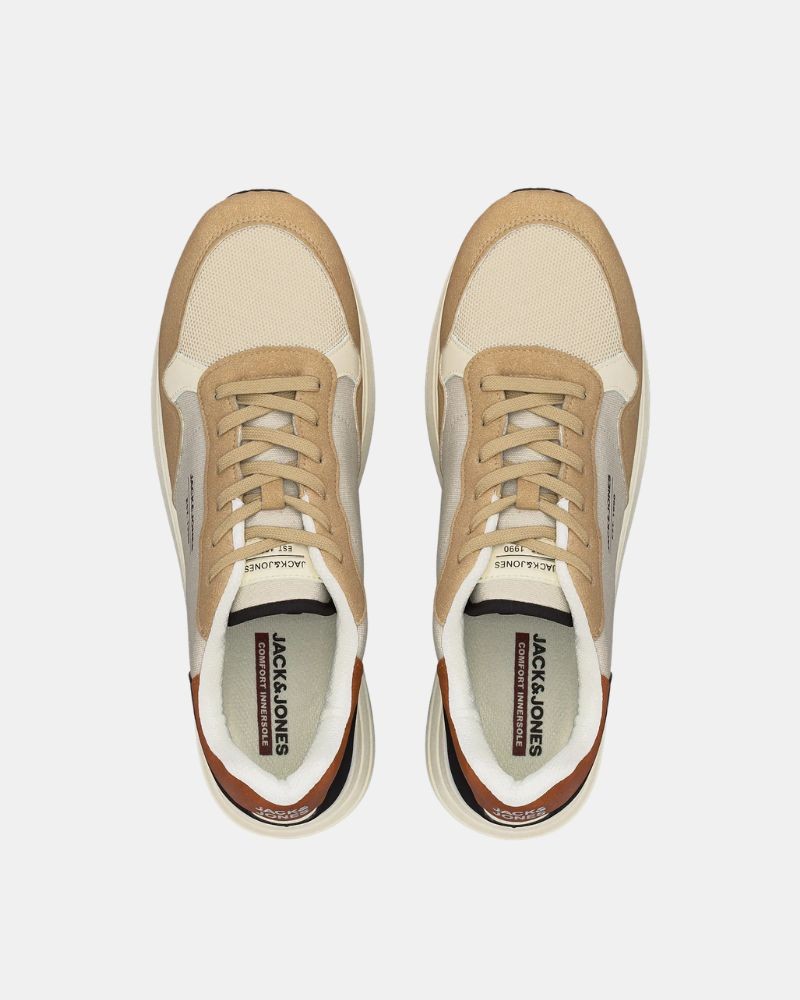 Zapatillas Bajas Hombre JACK AND JONES Beige 12280574 BEECH