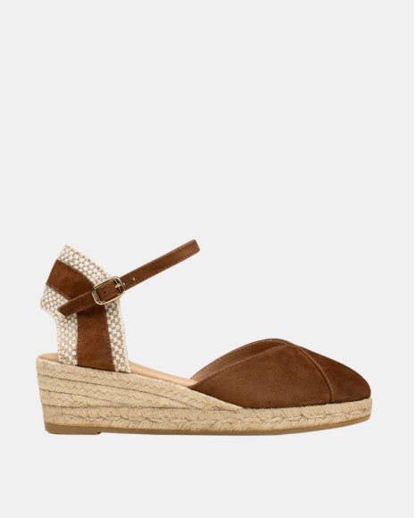 Sandalias Alpargatas Mujer Gaimo Marrón COPITA
