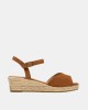 Sandalias Abiertas Mujer Gaimo Marrón LUSSY
