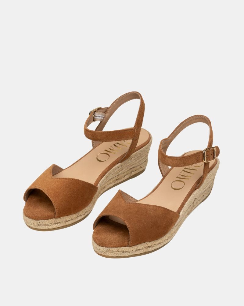 Sandalias Abiertas Mujer Gaimo Marrón LUSSY
