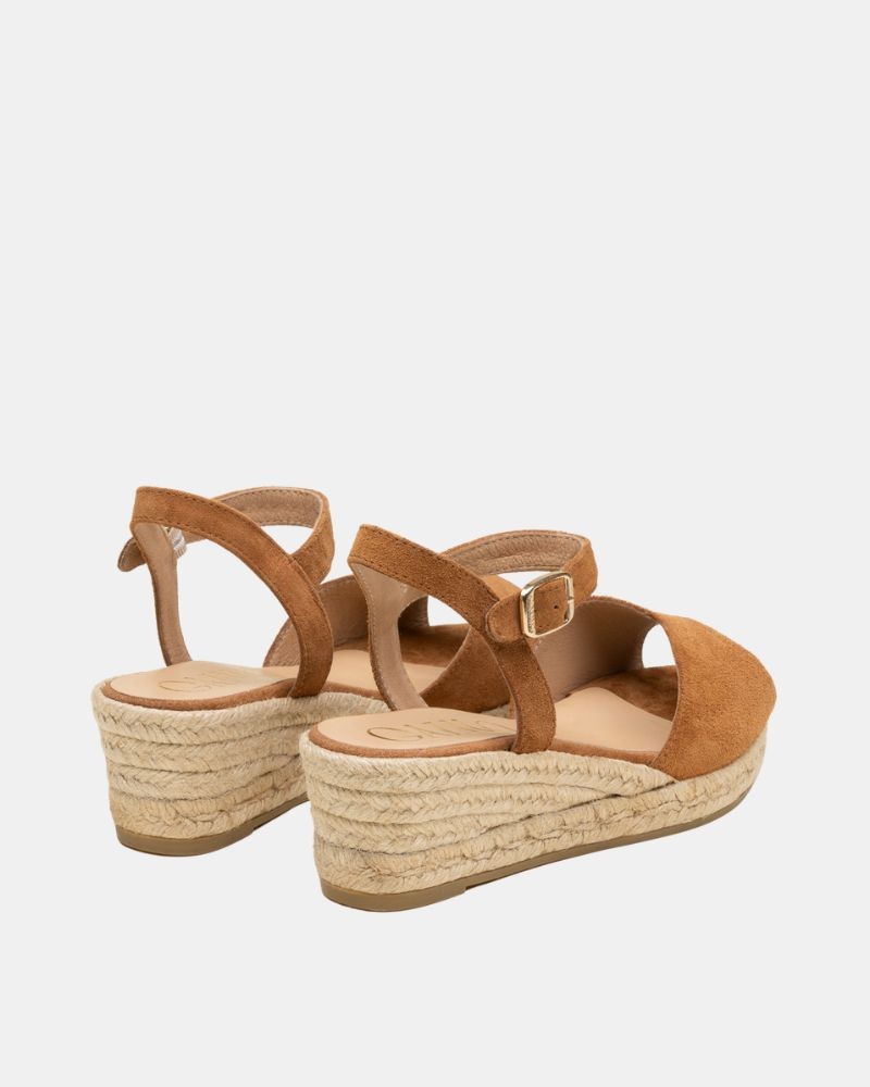 Sandalias Abiertas Mujer Gaimo Marrón LUSSY