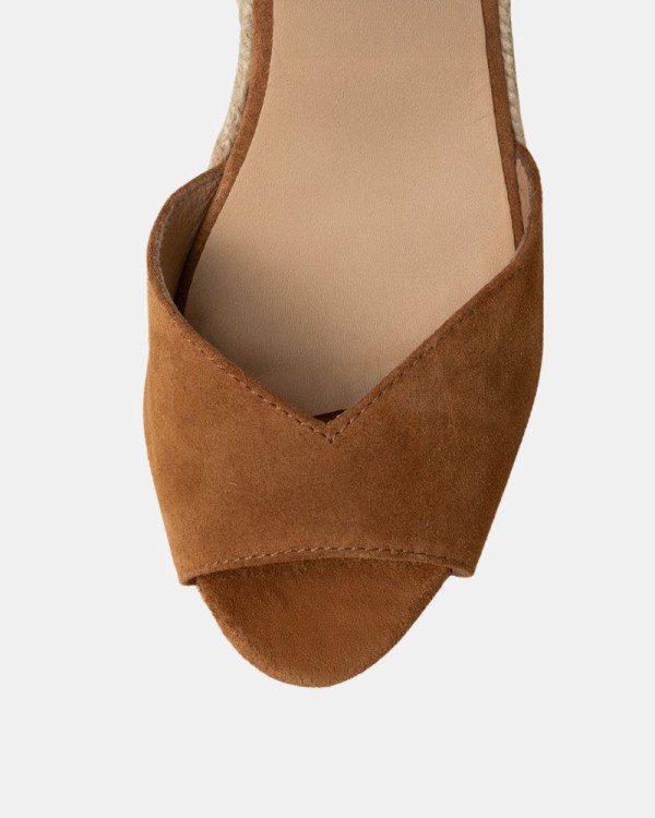 Sandalias Abiertas Mujer Gaimo Marrón LUSSY