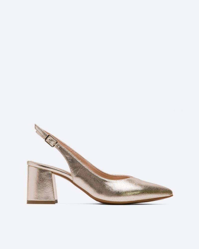 Sapatos Abertos Mulher Patricia Miller Dourado 5532F