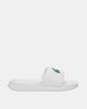 Sandálias Chinelos Mulher LACOSTE Branco 49CFA0022 SERVE SLIDE