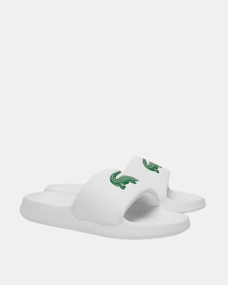 Sandalias Chancletas Mujer LACOSTE Blanco 49CFA0022 SERVE SLIDE