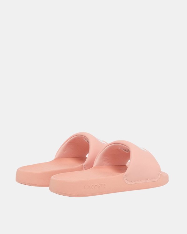 Sandálias Chinelos Mulher LACOSTE Coral 51CFA0006 SERVE SLIDE