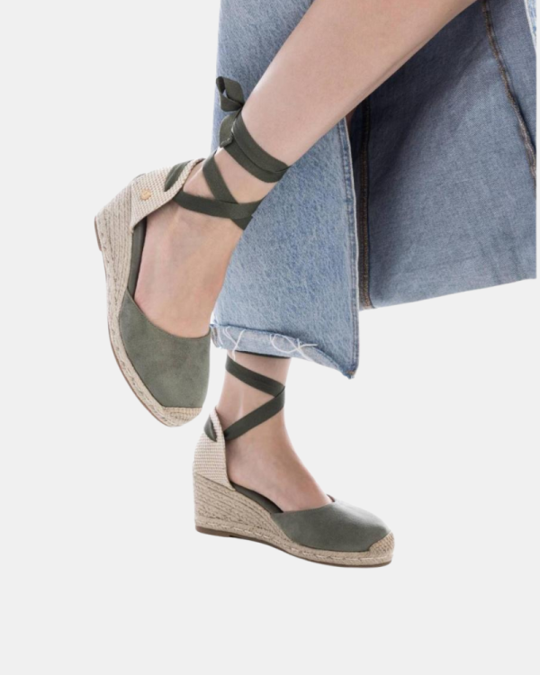 Sandalias Mujer XTI Verde 143841