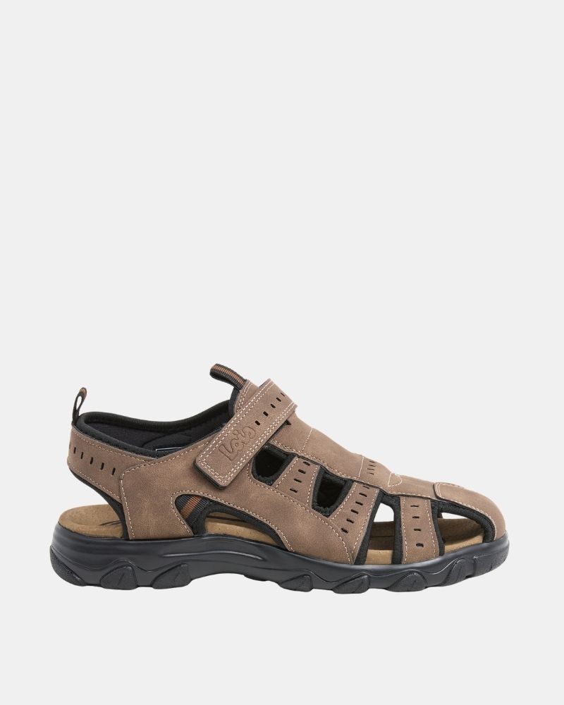 Sandalias Cerradas Hombre LOIS Marrón 86055