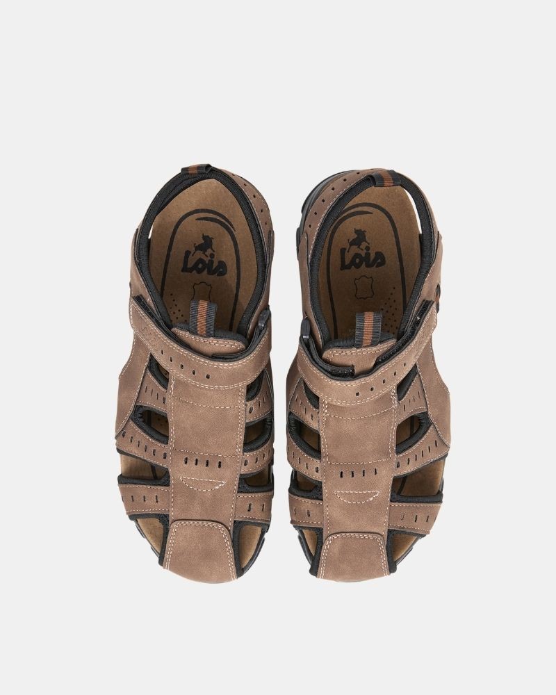 Sandalias Cerradas Hombre LOIS Marrón 86055