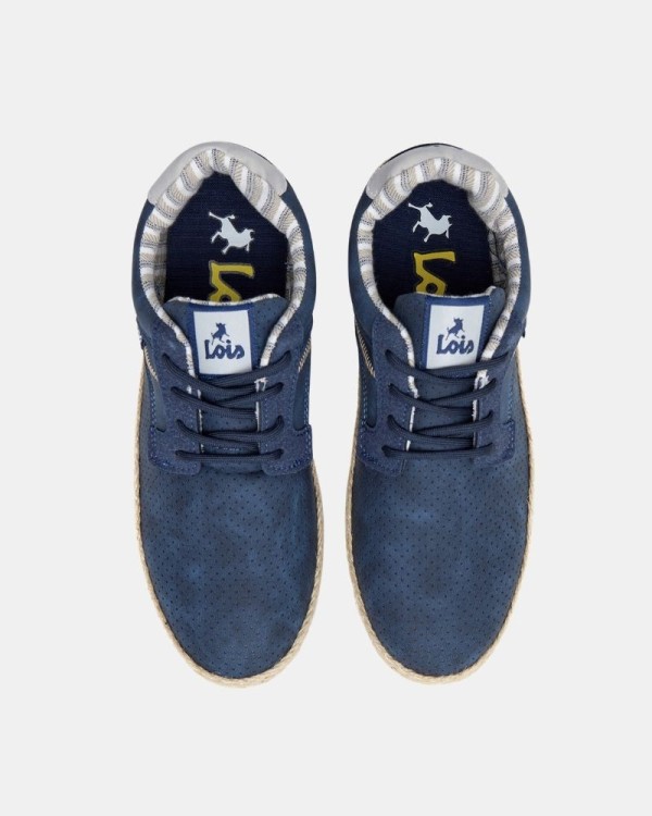 Zapatillas Bajas Hombre LOIS Azul 61409