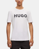 Camisetas Manga curta Homem HUGO Preto 50467556 DULIVIO