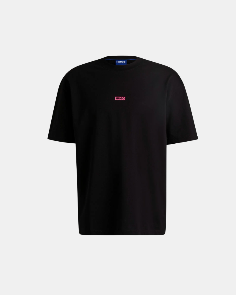 Camisetas de manga curta Homem HUGO Preto 50509776 NALONO