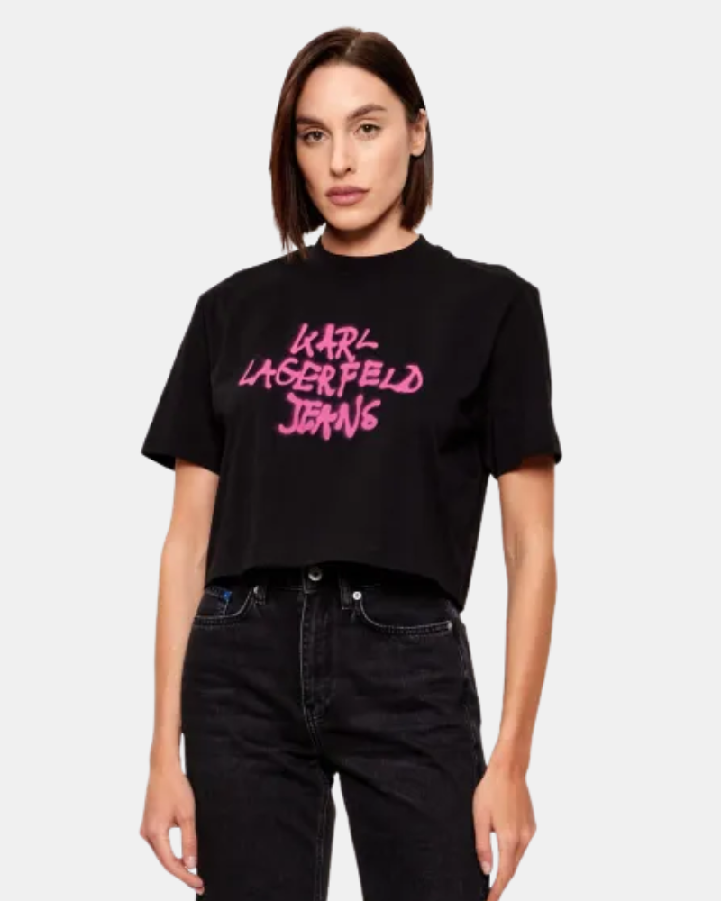 Ropa interior Manga corta Mujer Karl Lagerfeld Negro B1W17054