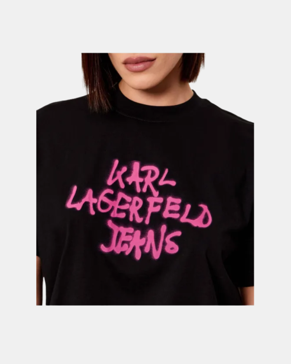 Ropa interior Manga corta Mujer Karl Lagerfeld Negro B1W17054