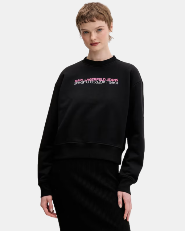 Sudaderas Manga larga Mujer Karl Lagerfeld Negro B1W20041