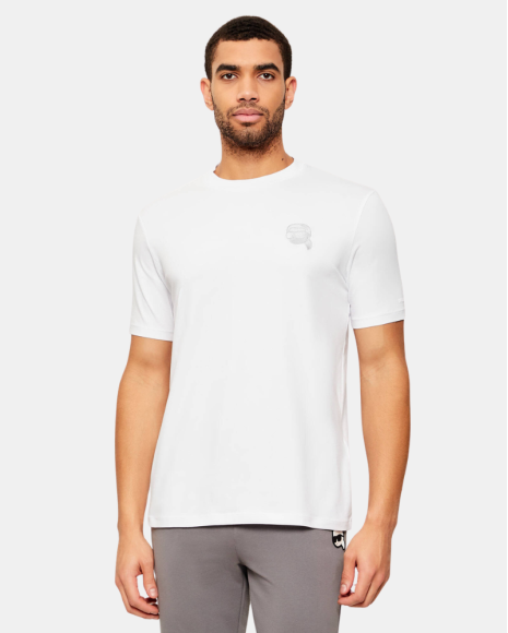 Camisetas Manga larga Hombre Karl Lagerfeld Blanco 755023 561235