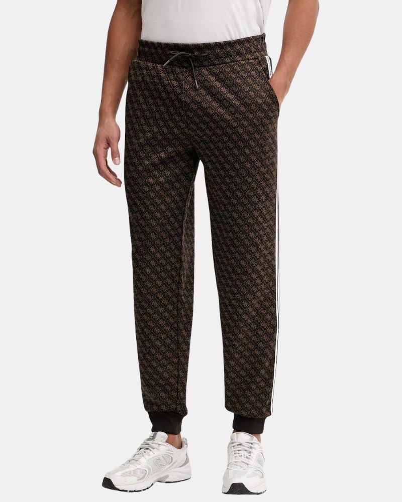 Calças de Treino Compridas para Homem GUESS Castanhas Z5BB19K2042