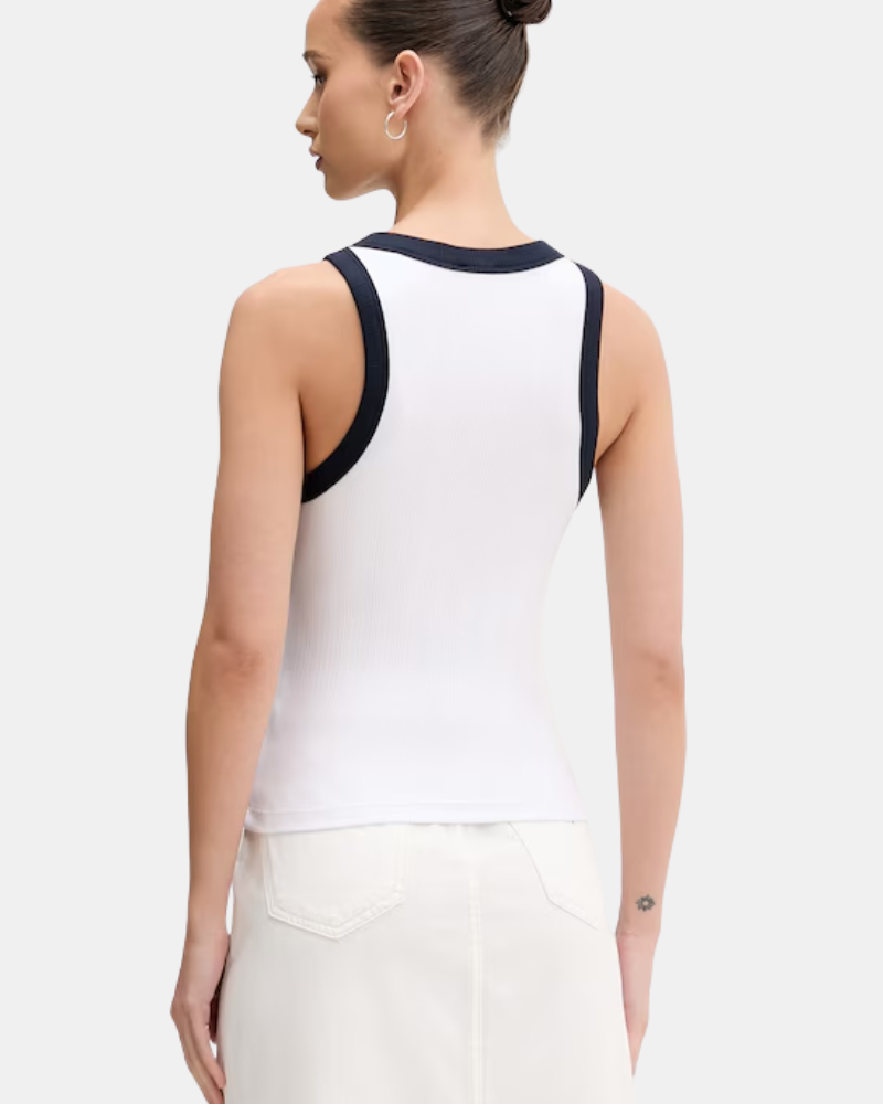 Camisetas Top Mulher GUESS Branco W6GPZ8 KF641