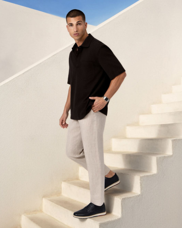 Sapatos Homem Azul 163903