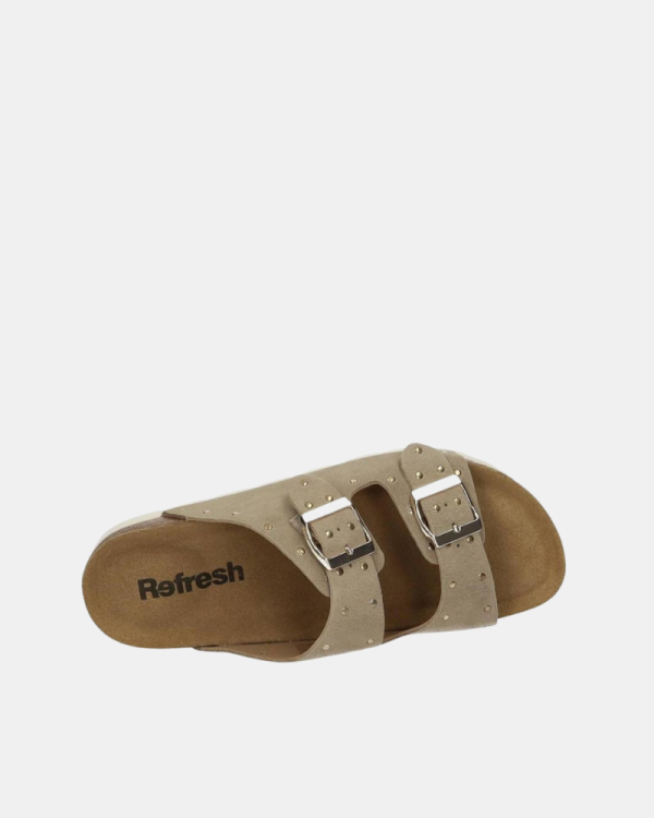 Sandálias Mulher REFRESH Bege 175009