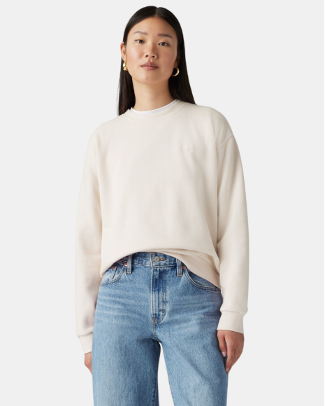 Sudaderas Manga larga Mujer LEVIS Beige A5942 0036 EVERYDAY
