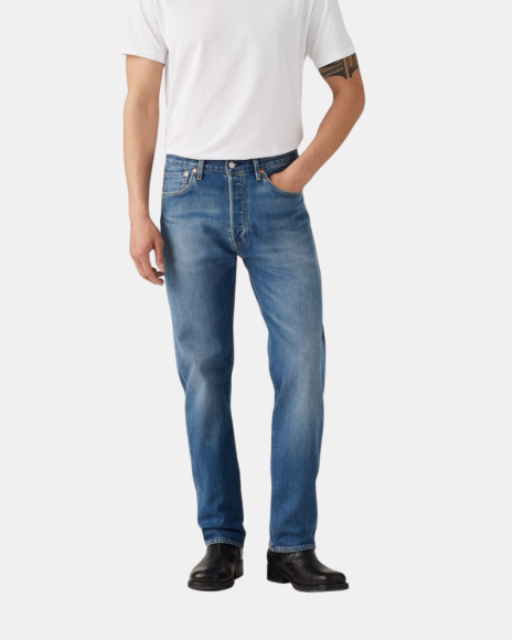 Pantalones Largos Hombre LEVIS Azul 00501 3719 501 LEVIS ORIGINAL FIT WORN IN