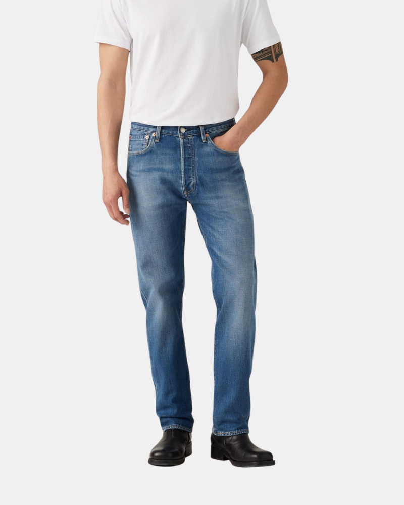 Pantalones Largos Hombre LEVIS Azul 00501 3719 501 LEVIS ORIGINAL FIT WORN IN