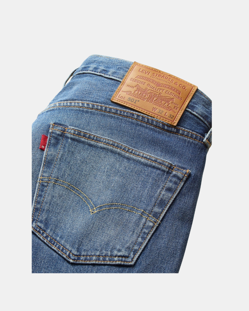 Pantalones Largos Hombre LEVIS Azul 00501 3719 501 LEVIS ORIGINAL FIT WORN IN