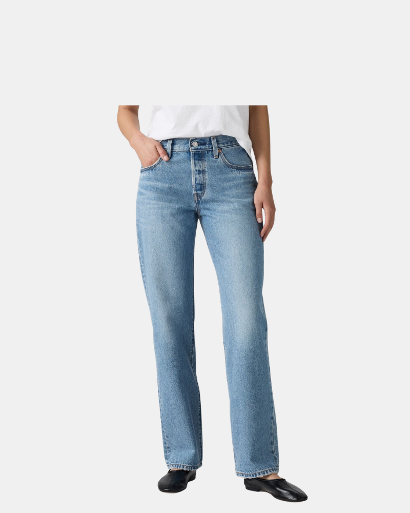 Calças compridas de mulher LEVIS Azul A1959 0106 501 90S