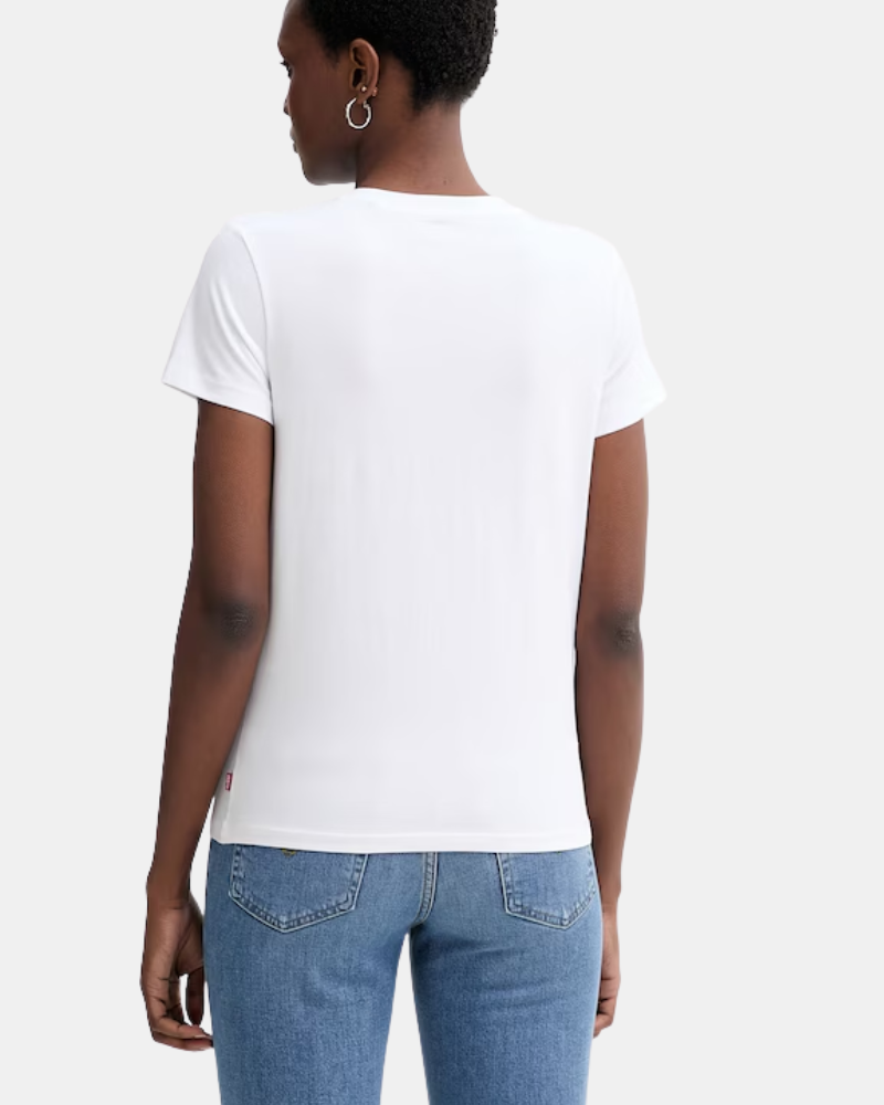Camisetas de manga curta para mulher LEVIS Branco 17369 3387 A T-shirt Perfeita