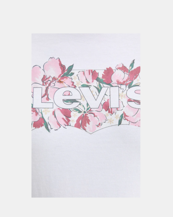 Camisetas de manga curta para mulher LEVIS Branco 17369 3387 A T-shirt Perfeita