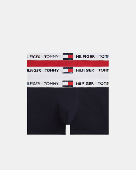 Ropa interior Boxer Hombre TOMMY HILFIGER Multicolor UM0UM03835 3P TRUNK