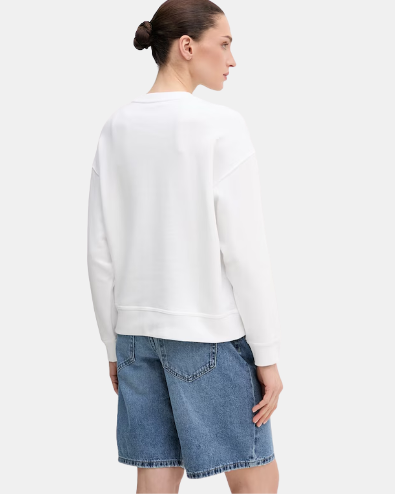 Sudaderas Manga larga Mujer DKNY Blanco DJ6T1759