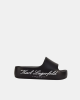 Sandalias Chancletas Mujer Karl Lagerfeld Negro KL86000 KOBO II