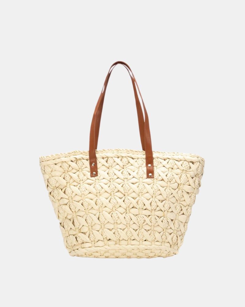 Bolsos Shopper Rafia Mujer XTI Hielo 184608